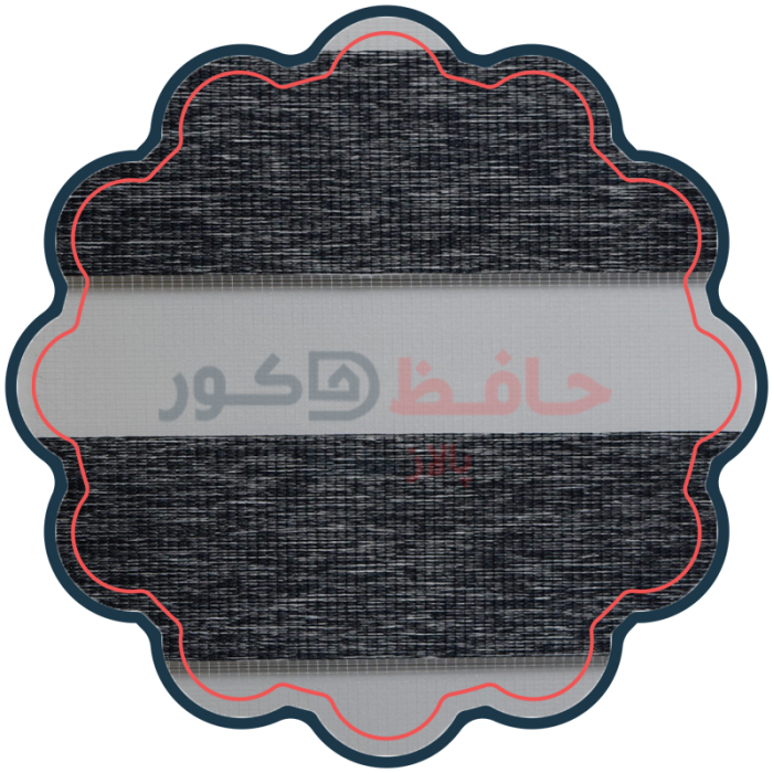 پرده زبرا کد رنگ 507
